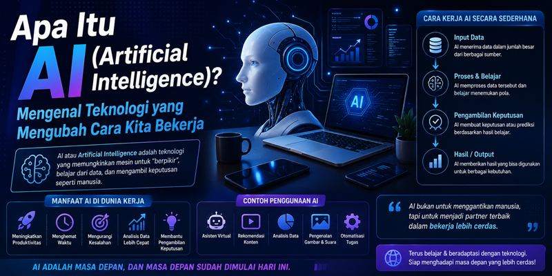 Apa Itu AI (Artificial Intelligence) Mengenal Teknologi yang Mengubah Cara Kita Bekerja